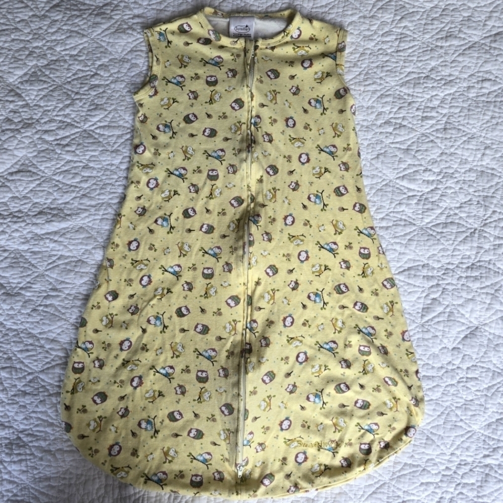 Summer Swaddle Me Baby Sleep Sack 6-12 Months > 1 TOG